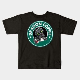 Dragon Coffee Kids T-Shirt